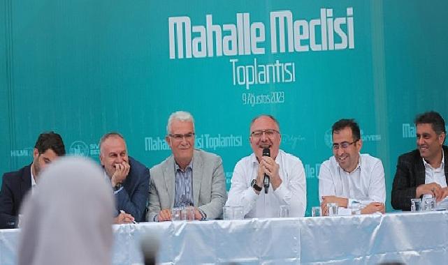 Sivas Belediyesi tarafından gerçekleştirilen Mahalle Meclisi buluşmalarının bu haftaki adresi Mevlana Mahallesi oldu