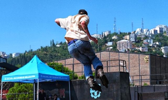 Skate Park’ta adrenalin tavan yaptı