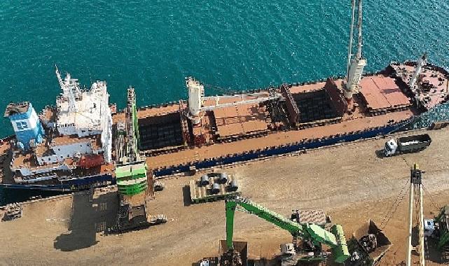Tosyalı Demir Çelik Sarıseki Tesisi ilk ihracatını gerçekleştirdi