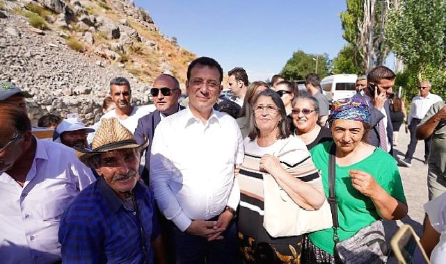 Tunceli’de Ekrem İmamoğlu Coşkusu
