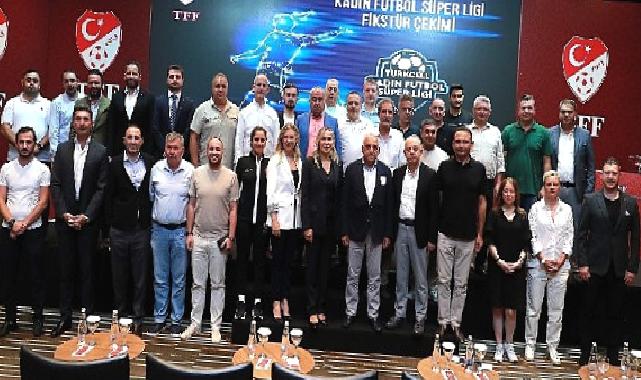 Turkcell Kadın Futbol Süper Ligi’nde 2023-2024 sezonu fikstür çekimi gerçekleştirildi