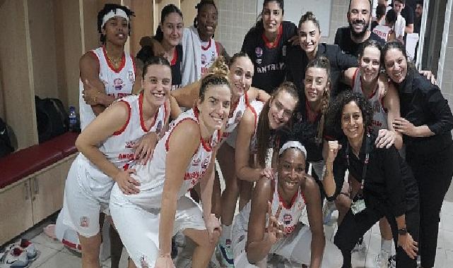Antalya Büyükşehir Belediye Kadın Basketbol Takımı, Beşiktaş’ı Yenerek Liderliğe Yükseldi