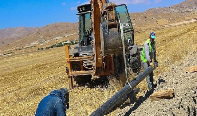 Avdan ve Beğiş mahallelerinin içme suyu hattı yenileniyor