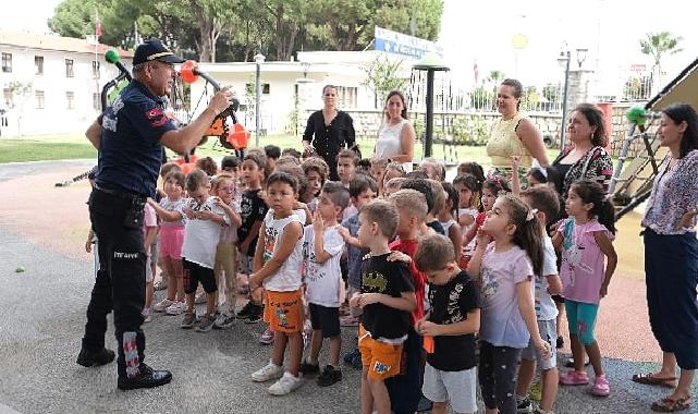 Aydın Büyükşehir Belediyesi İtfaiyecilik Haftası’nda Miniklere Eğitim Verdi
