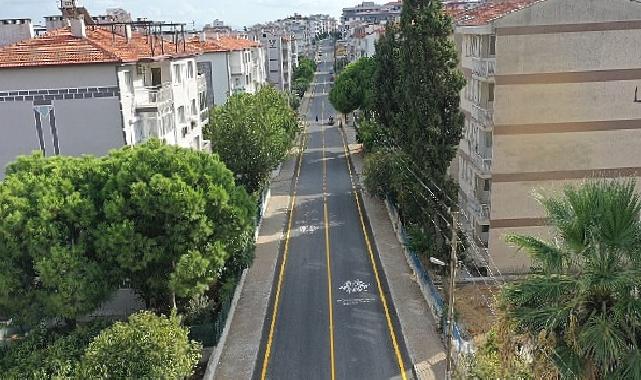 Aydın Büyükşehir Belediyesi Söke Milli Egemenlik Caddesi’ni baştan sona yeniledi