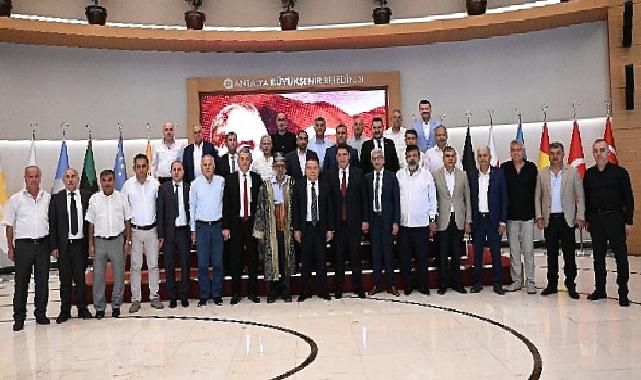 Başkan Böcek esnaf temsilcilerini ağırladı