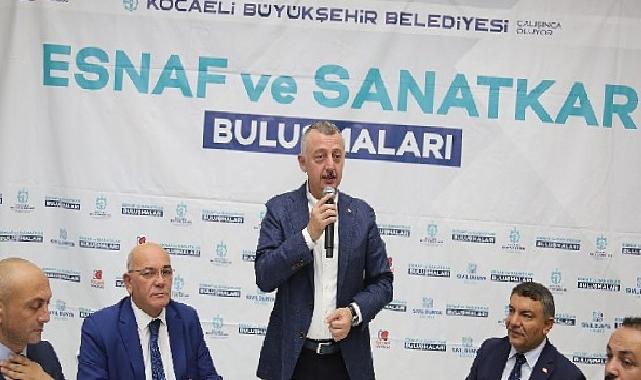Başkan Büyükakın, Dilovası Esnafıyla Buluştu