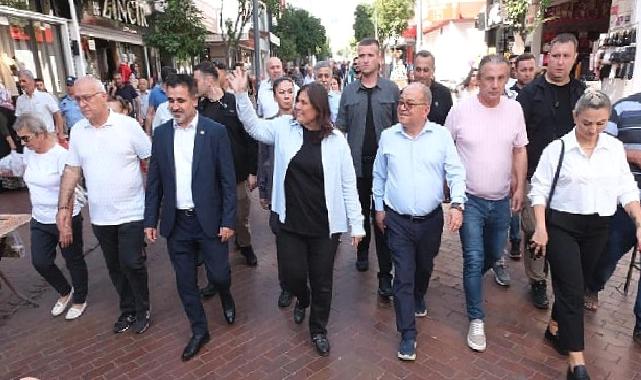 Başkan Çerçioğlu Nazilli’de vatandaşlarla bir araya geldi
