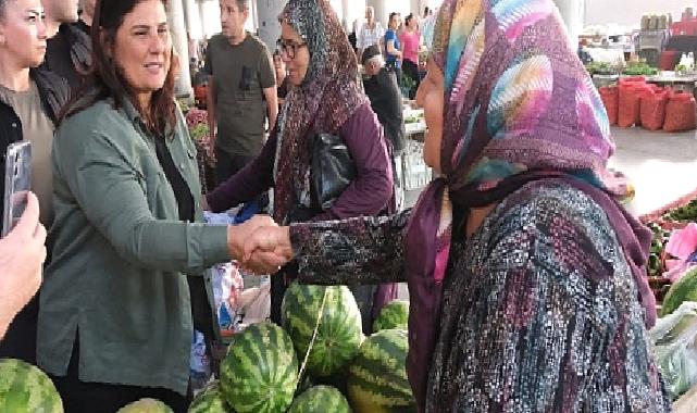 Başkan Çerçioğlu Yenipazar Çarşamba Pazarı’nda Vatandaşlarda Buluştu