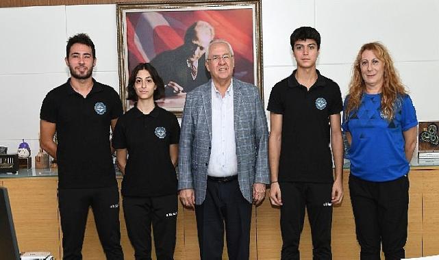 Başkan Selvitopu Başarılı Sporcuları Kutladı