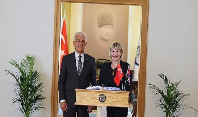 Birleşik Krallık Büyükelçisi’nden Başkan Gürün’e Ziyaret