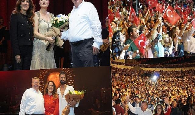Çeşme ve Alaçatı’da Kurtuluş Coşkusu Candan Erçetin ve Tan Taşçı ile zirveye çıktı