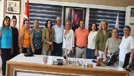 CHP İl Kadın Kolları Başkanı Deveci’den Başkan Topaloğlu’na Ziyaret