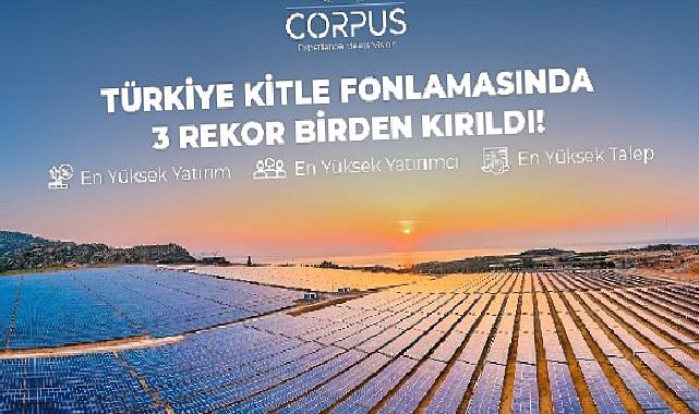 Corpus Enerji’den Üç Farklı Kitle Fonlama Rekoru