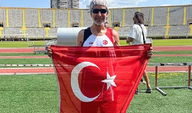 Egeli akademisyen Prof. Dr. Levent Ballice “32. Balkan Masterler Atletizm Şampiyonası”nda ikinci oldu