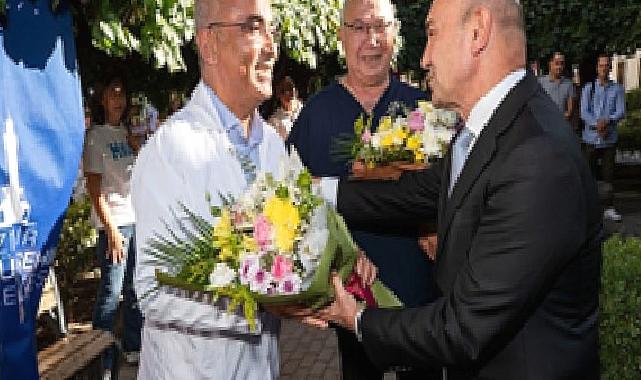 Eşrefpaşa Hastanesi’nde Nöbet Devri Törenle Yapıldı