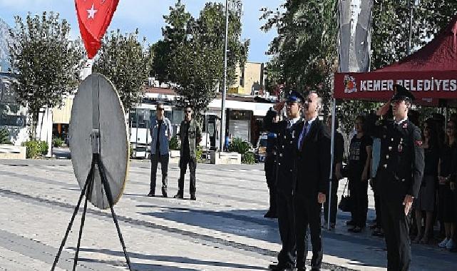 Gaziler, Düzenlenen Törenle Anıldı