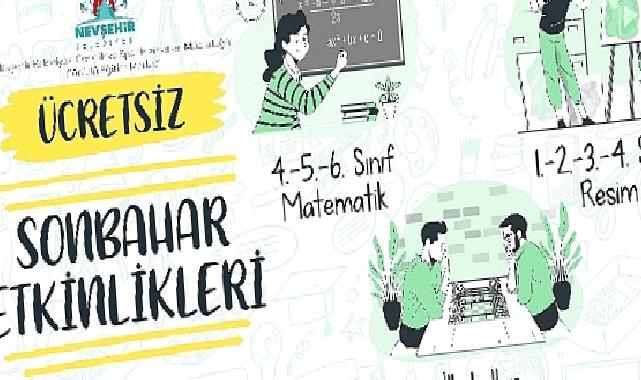 Gönüllü Eğitim Merkezi’nde İlkokul ve Ortaokul öğrencileri için ücretsiz kurslar başlıyor
