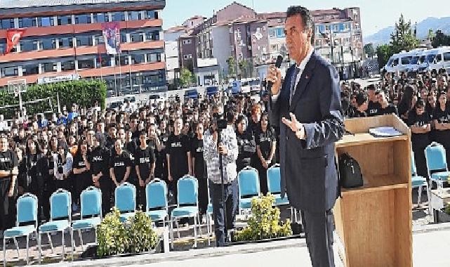 İlk ders zili Başkan Dündar’dan