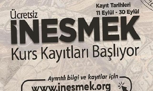 İnesmek’te Kurs Kayıtları Başladı