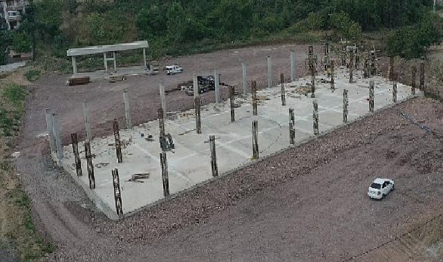 Karamürsel Terminal Binası tam yol ilerliyor