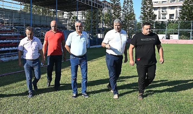 Kazım Gül Spor Tesisleri’nde Yenileme Çalışmaları