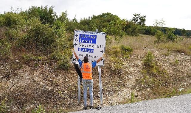 Kırsal Mahallelerin İşaret ve Yönlendirme Levhaları Yenileniyor