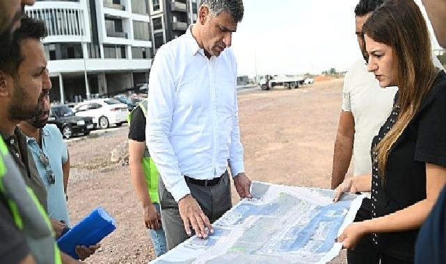 Kocaman Kent Meydanı Otopark Çalışmalarını İnceledi