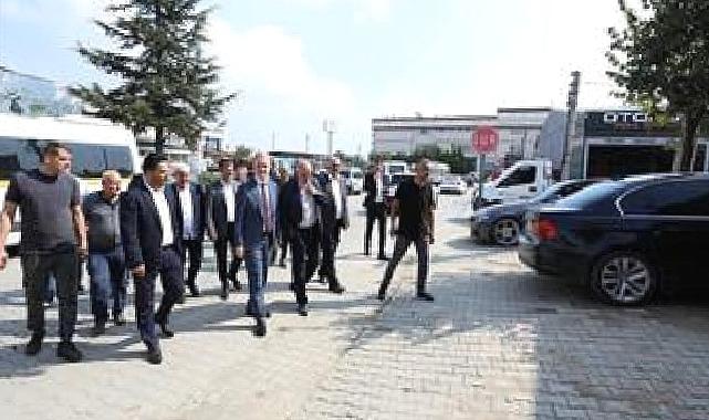 Metal Sanayide Parke Taş ve Otopark Düzenlemeleri Yapıldı