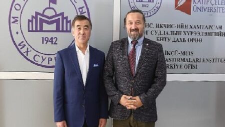 Moğolistan Büyükelçisinden İKÇÜ’ye Ziyaret