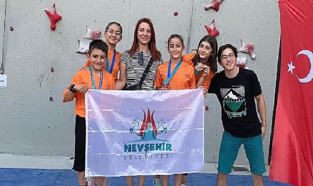 Nevşehirli sporcular turnuvaya damga vurdu
