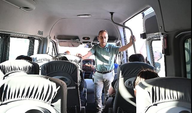 Öğrencilerden Başkan Topaloğlu’na Ücretsiz Servis Teşekkürü