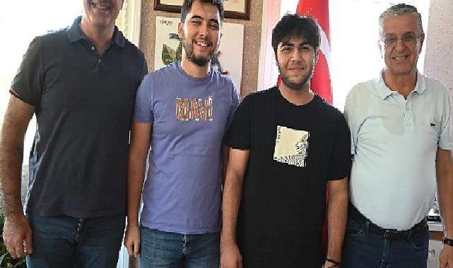 Öğrencilerden Başkan Topaloğlu’na Ziyaret