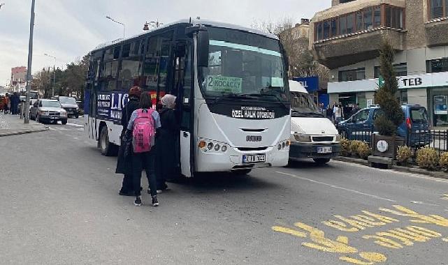Özel Halk Otobüslerinde kredi kartı ile ödemede yaşanan sorun ile ilgili açıklama