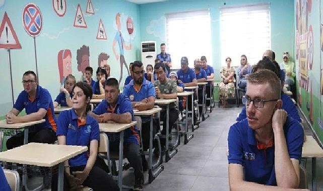 Özel öğrenciler Trafik Eğitim Merkezi’nde hem eğlendi hem öğrendi