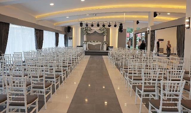Türkan Saylan Nikah Salonu hizmete açıldı