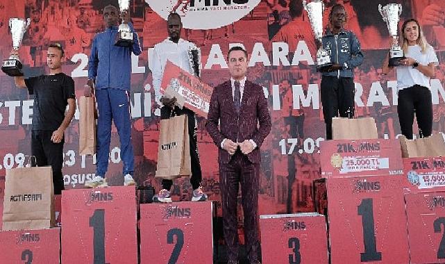 Uluslararası Vestel Manisa Yarı Maratonu heyecanı sona erdi