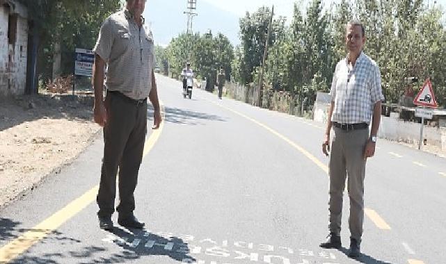 Umurlu ve Armutlu Mahalle sakinleri yapılan hizmetler için Başkan Çerçioğlu’na teşekkür etti