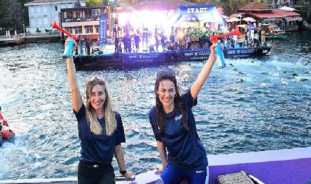 Ünlü isimler Yağmur Tanrısevsin ve Şahika Encümen’den Triatlon sporuna destek