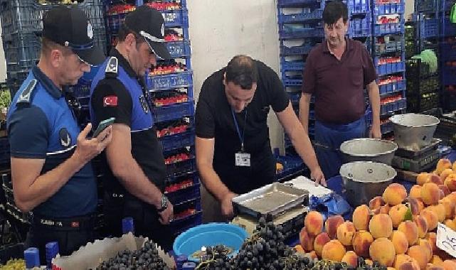 Zabıta Ekipleri Pazar Denetimi Gerçekleştirdi