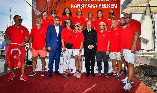 100. Yıl Optimist Yarışlarının şampiyonlarına ödüllerini Başkan Soyer verdi