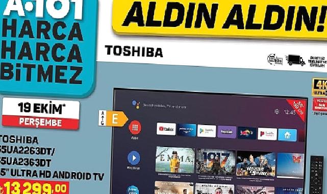 19 Ekim Günü A101’de Elektrikli Mopedden, Retro Pikapa Kadar Çeşitli Teknolojik Ürünler Satışa Sunuluyor