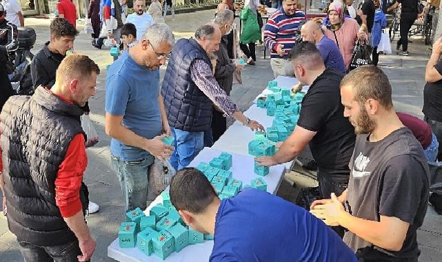 29.Yeşil İhsaniye Elma Festivali Lezzet Dağıtımı ile Başladı
