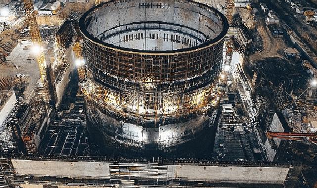 Akkuyu NGS’nı̇n 3’üncü Ünı̇tesı̇nde İç Koruma Kabının Dördüncü Katmanının Montajı Tamamlandı