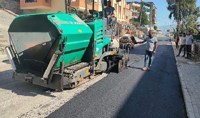 Asfaltlama ekipleri bu kez Yurtoğlu’nda