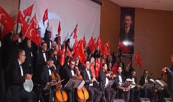 Atatürk’ün sevdiği eserlerle cumhuriyet coşkusu yaşandı