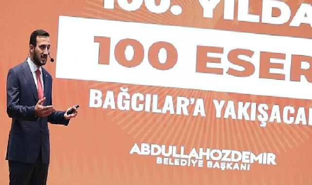 Bağcılar’da Cumhuriyetin 100 Yılına yakışır 100 eser tanıtıldı