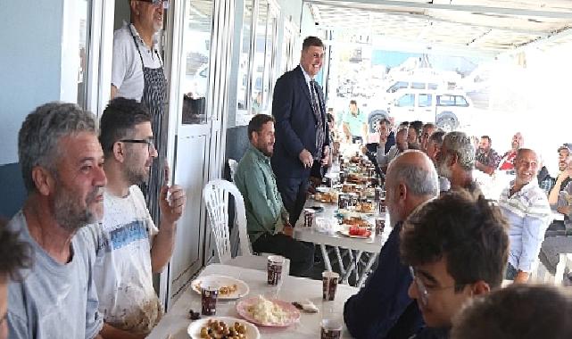 Başkan Tugay’dan Sanayi Esnafına Ziyaret