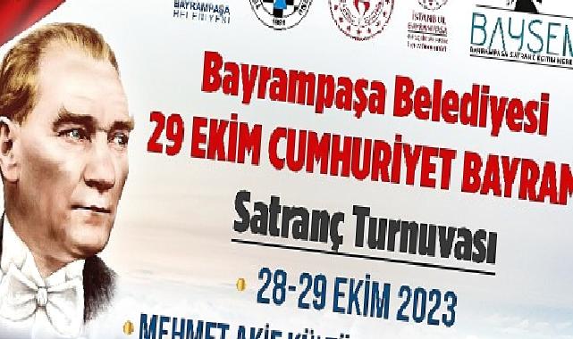 Bayrampaşa Belediyesi, Cumhuriyetin 100. yılı satranç turnuvası düzenliyor