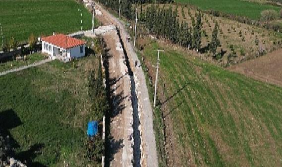Büyükşehir Ören Kanalizasyon Projeinin 18 Bin Metresini Tamamladı